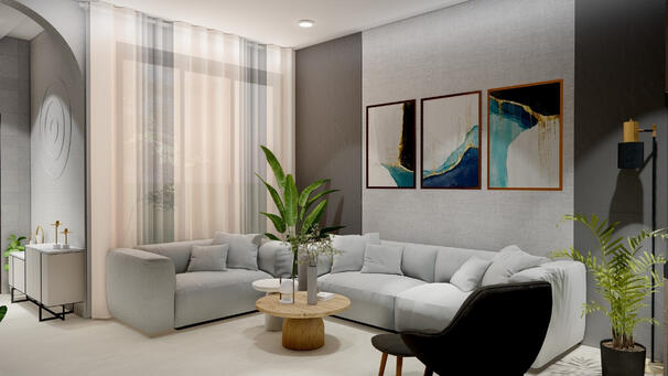 Modern living room design , modern home design , modern interior design.